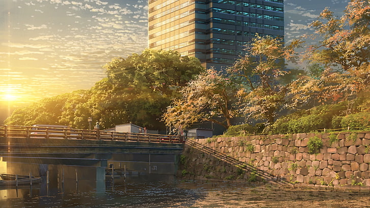 Your Name Anime Computer, architecture, wall, outdoors, building exterior Free HD Wallpaper