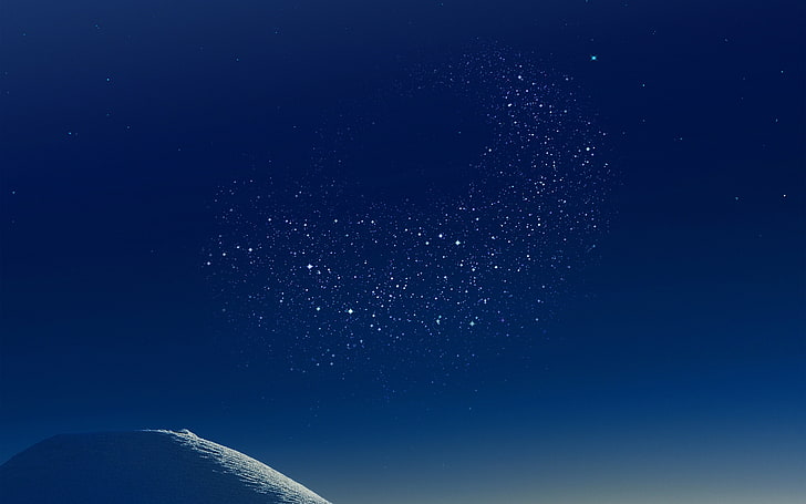 Android Phones, scenics  nature, dark, star field, star  space Free HD Wallpaper