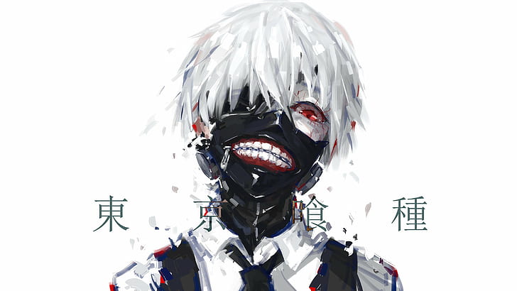 anime boys, kaneki ken, tokyo ghoul Free HD Wallpaper