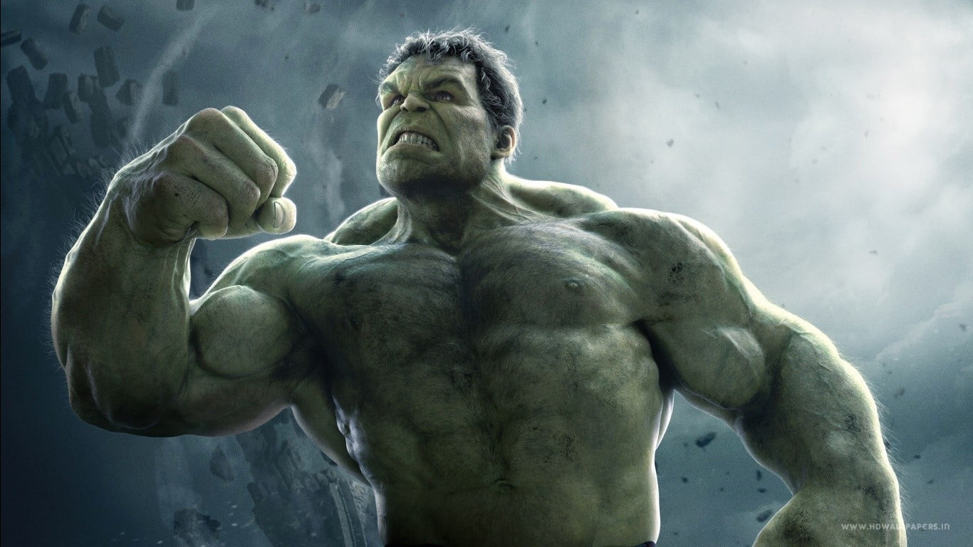 Avengers Age Ultron Hulk, muscular build, sport, men, bicep