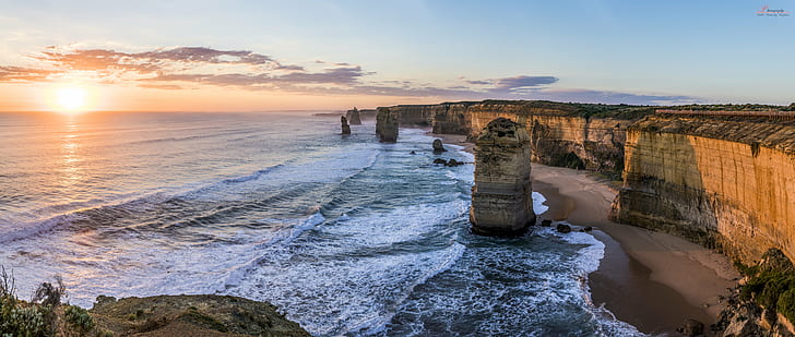 Big Island Hawaii Volcano, panorama, the  twelve  apostles, windows, creative  commons Free HD Wallpaper