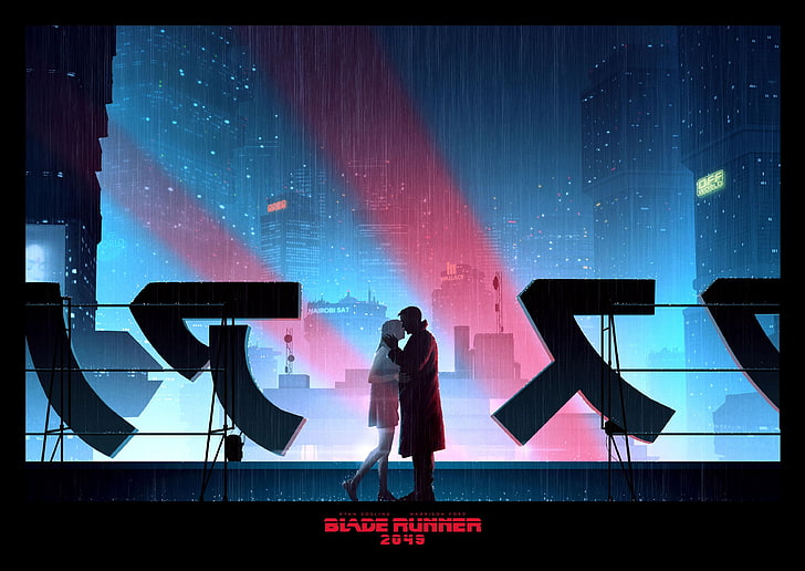 Blade Runner 2049 City, built structure, runner, business, western script