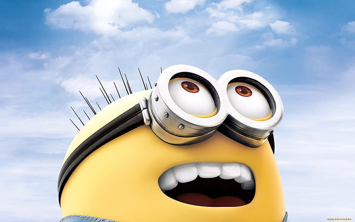 Cute Baby Minions, despicable me, transportation, day, anthropomorphic