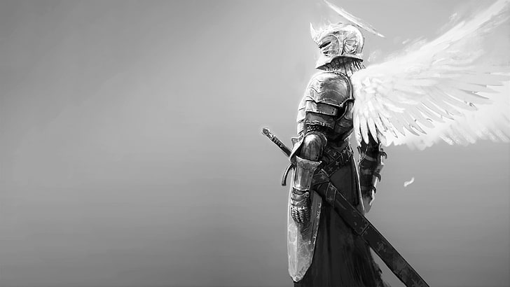 Dark Souls Armor Art, low angle view, sculpture, day, religion Free HD Wallpaper