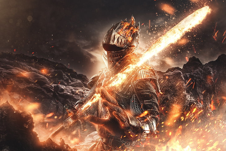 Dark Souls Prepare to Die, celebration, heat  temperature, arts culture and entertainment, nature Free HD Wallpaper