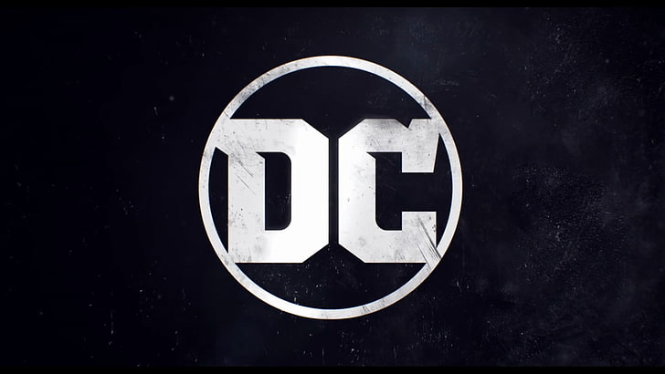 DC Comics Logo Font, day, circle, textured, window Free HD Wallpaper