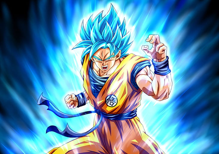 Goku Ultra, dragon ball, super saiyan blue, goku, dragon ball super Free HD Wallpaper