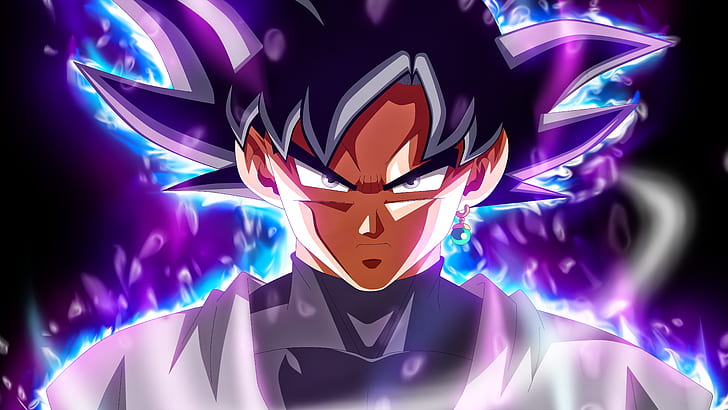 Goku Ultra Instinct, black goku, rmehedi, son goku, dragon ball super Free HD Wallpaper