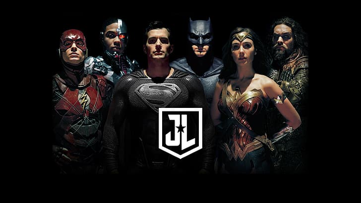 Justice League HD, flash, zack snyders justice league, wonder woman, aquaman Free HD Wallpaper