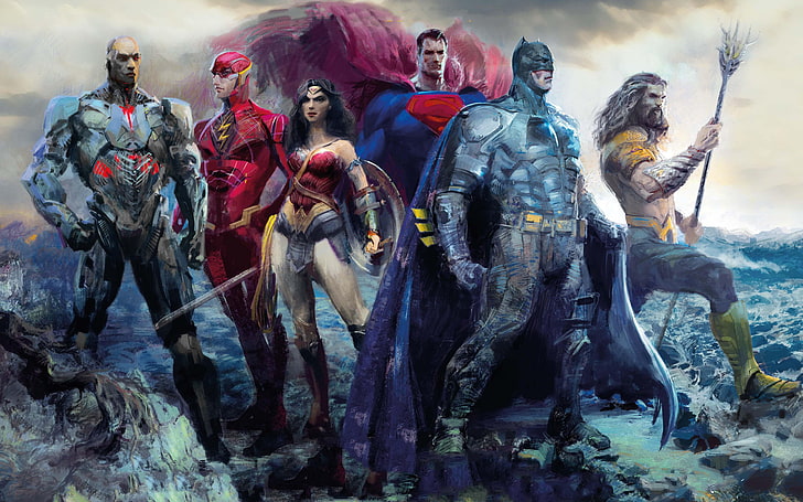 Justice League Season 2 DVD, nature, justice, standing, cyborg Free HD Wallpaper