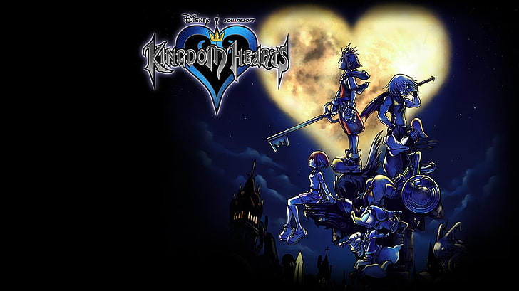 Kingdom Hearts 2 Game, disney, company, kingdom, Art Free HD Wallpaper