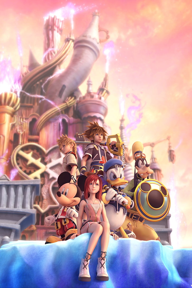 Kingdom Hearts Keyblade Masters, games, HD, video, Games Free HD Wallpaper