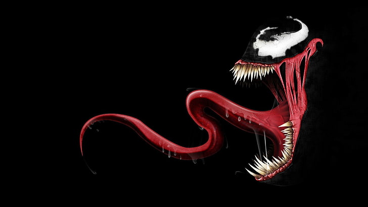 Marvel Venom Drawings, animal themes, copy space, animal representation, vertebrate Free HD Wallpaper