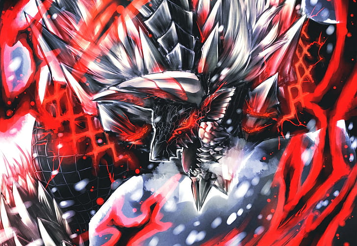 Monster Hunter Jinouga, jinouga, stygian jinouga, zinogre, stygian zinogre Free HD Wallpaper