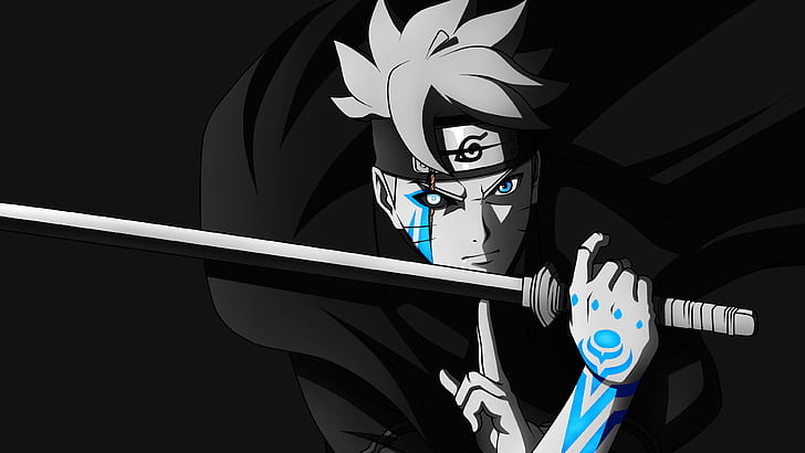 Naruto 1280X720, boruto, black Free HD Wallpaper