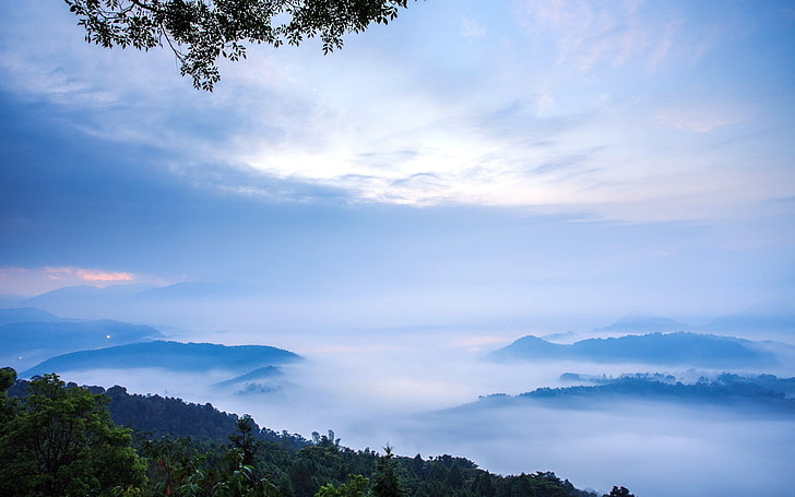 PC Screen, environment, fog, cloud  sky, full screen nature  desktop hdmi 1920x1200