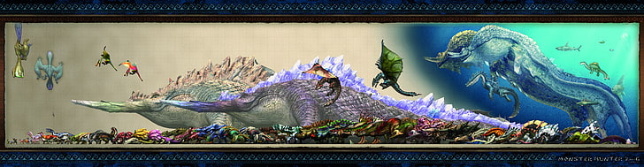 Rathalos, rathalos, no people, agnaktor, brachydios Free HD Wallpaper