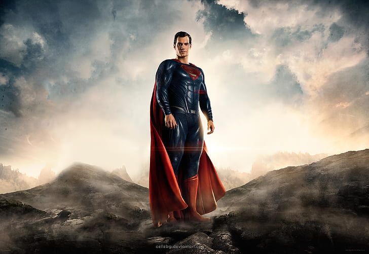 Superman Justice League Movie, movie, henry cavill, justice league, superman Free HD Wallpaper