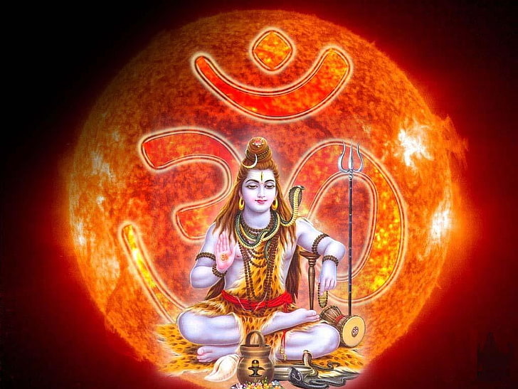 The Lord Shiva, representation, angel, human representation, one person