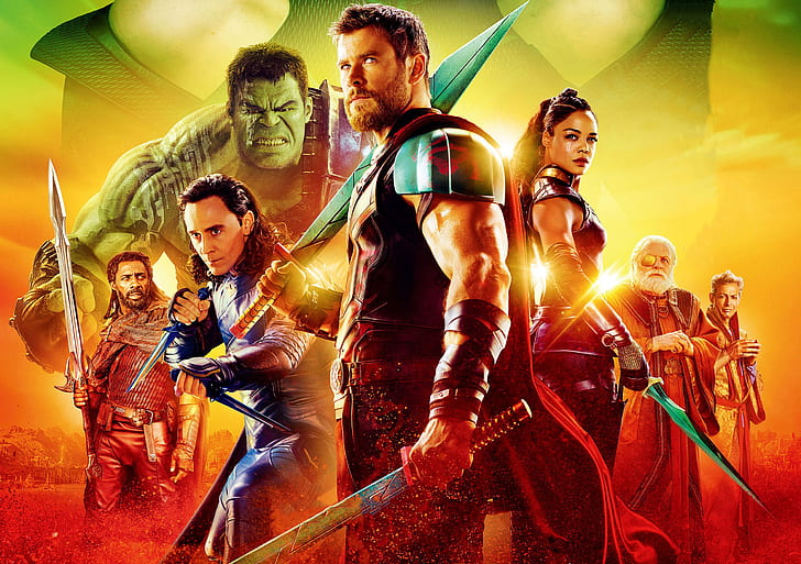 Thor Ragnarok Soundtrack, togetherness, men, event, indoors Free HD Wallpaper