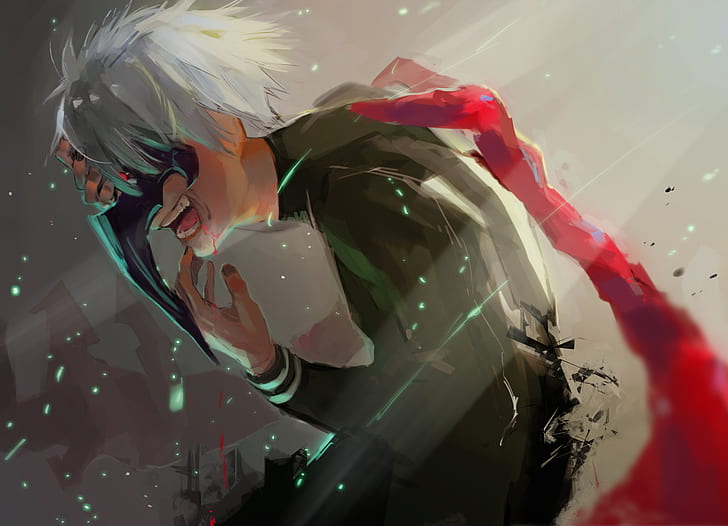 Tokyo Ghoul Characters, tokyo ghoul, ken kaneki, anime, kakuja tokyo ghoul