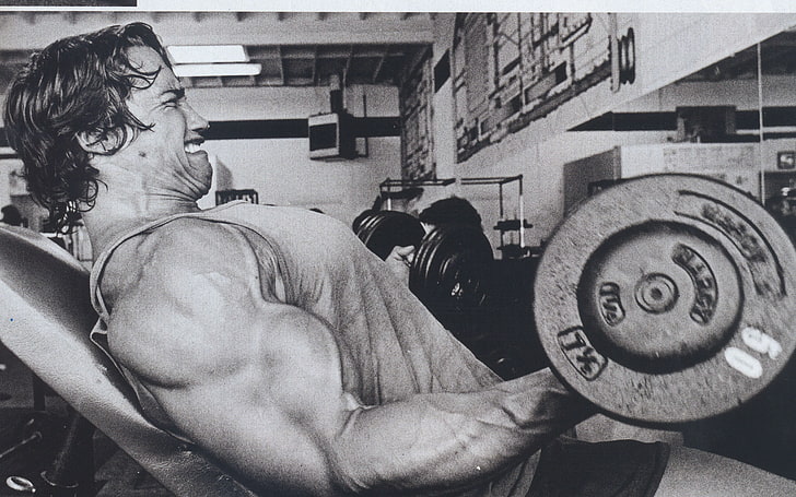 Arnold Schwarzenegger Arm Workout, schwarzenegger, arnold schwarzenegger, adult, young men Free HD Wallpaper