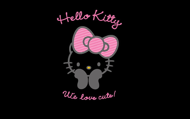 Black Hello Kitty iPhone, hello kitty, , Kitty, hello