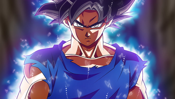 DBZ Goku Ultra Instinct, clothing, art, sky, black color Free HD Wallpaper