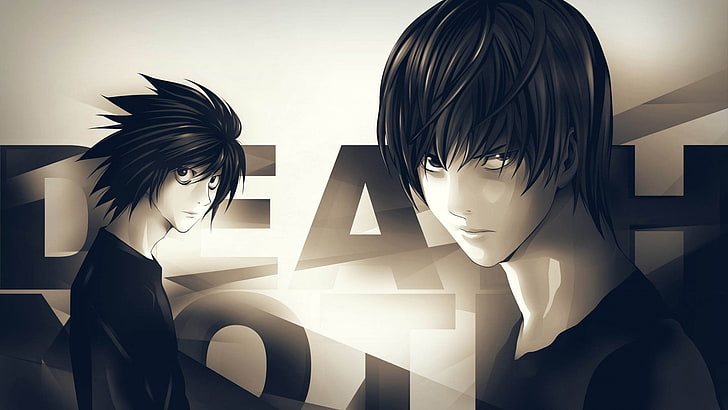 Death Note Cast Anime, death note, clothing, note, indoors Free HD Wallpaper