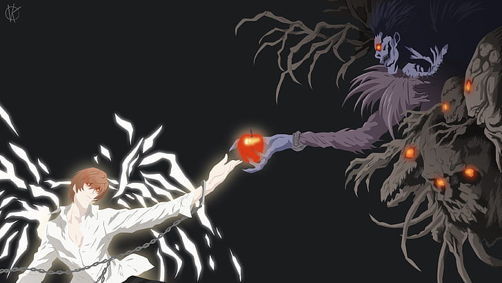 Death Note Season 2 Manga, ryuk death note, kira death note, death note, light yagami Free HD Wallpaper