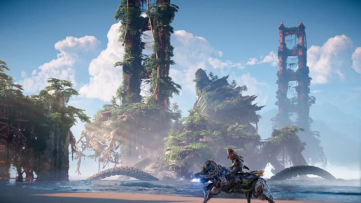 Forbidden West All Machines, horizon ii forbidden west, aloy horizon zero dawn, horizon forbidden west Free HD Wallpaper