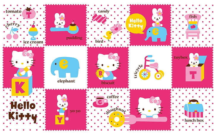 Hello Kitty Themes Laptops, planning, cut out, adult, human body part Free HD Wallpaper