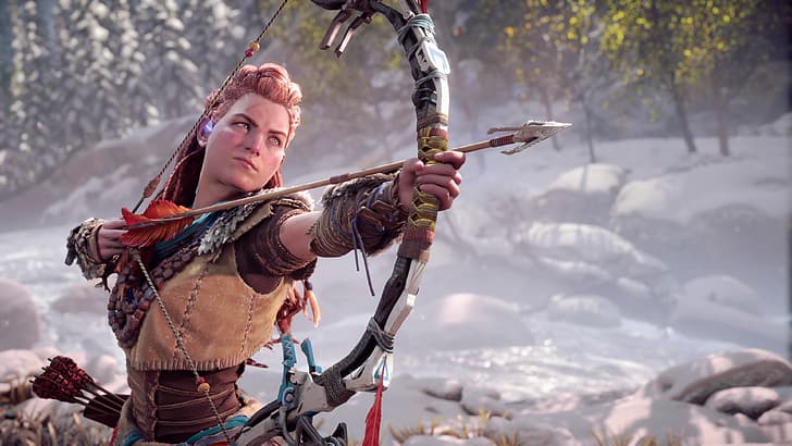 Horizon Forbidden West Gameplay, aloy horizon zero dawn, horizon forbidden west, horizon ii forbidden west Free HD Wallpaper