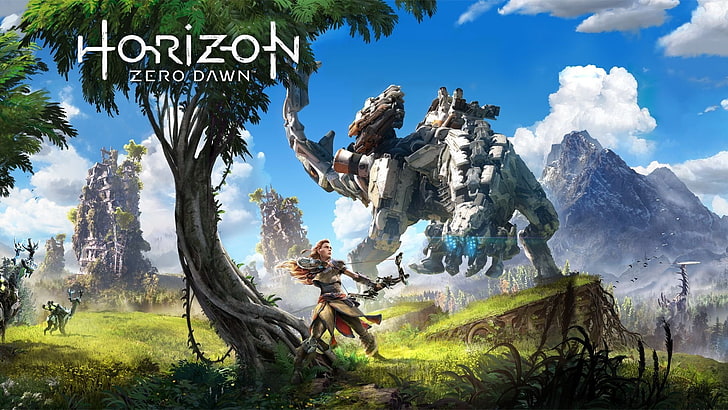 Horizon Zero Dawn Machines, plant, leisure activity, horizon, aloy horizon zero dawn Free HD Wallpaper