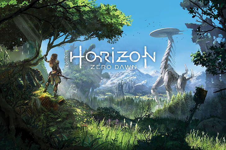 Horizon Zero Dawn Weapons, sign, representation, horizon, human representation