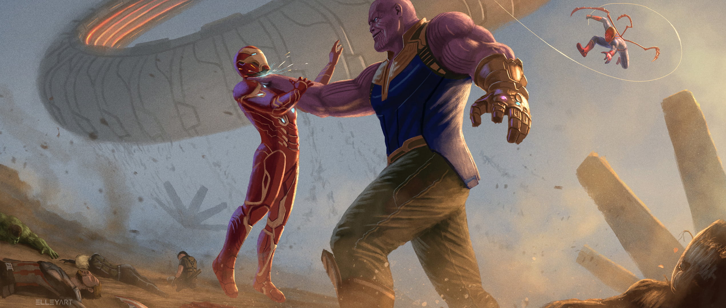 Iron Man Infinity Gauntlet, creativity, dancing, playing, men