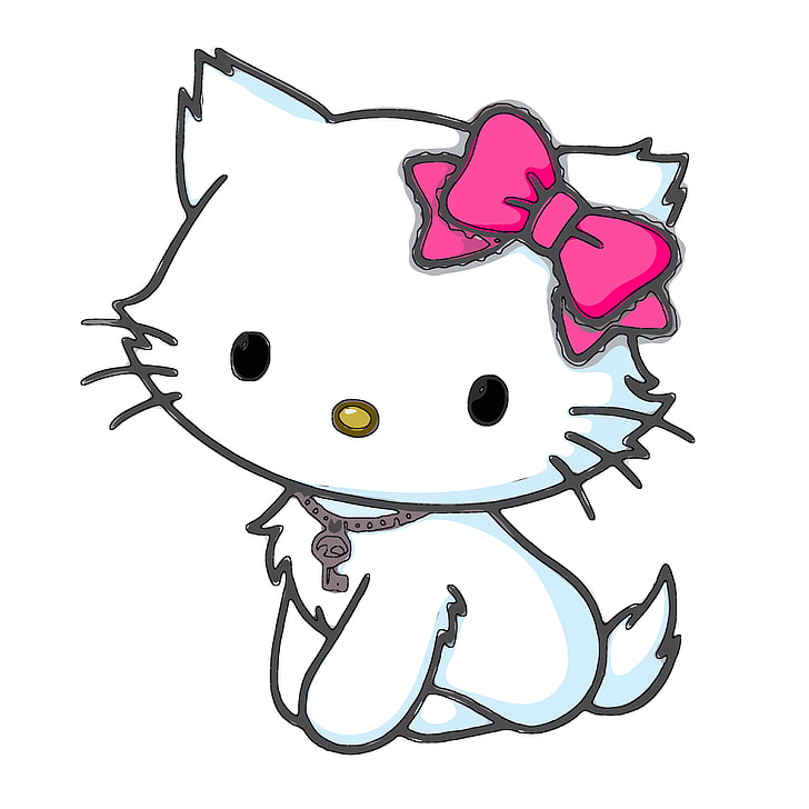 Japanese Hello Kitty, art, anime, hello, Hello Free HD Wallpaper