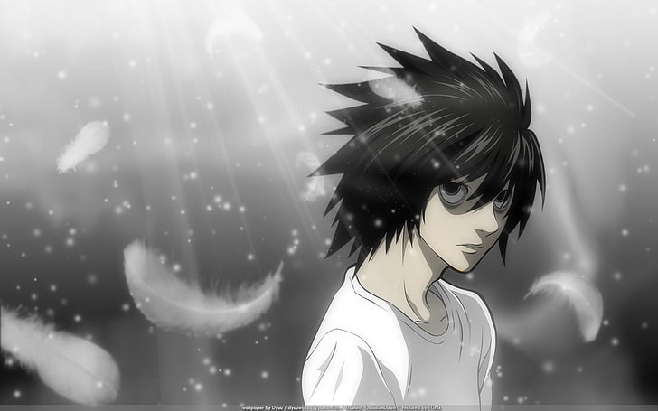 L Death Note Cool, women, lifestyles, digital composite, lawliet l Free HD Wallpaper