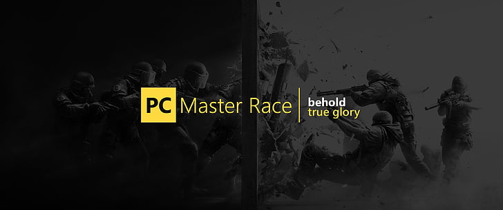 PC Master Race, pc master  race, no people, pc gaming, message Free HD Wallpaper