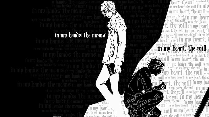 Psycho-Pass, art, anime, Anime, Note Free HD Wallpaper