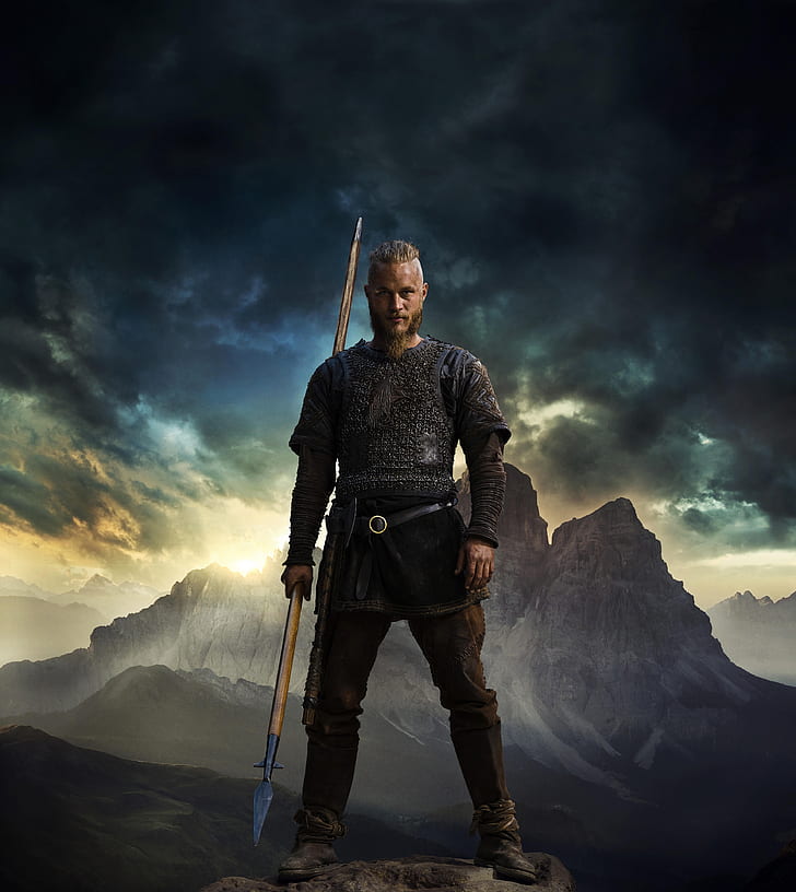 Ragnar Lothbrok Sons, vikings, ragnar, travis fimmel Free HD Wallpaper