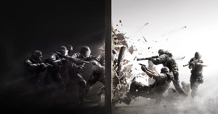 Rainbow Six Siege Memes, rainbow six siege, aggression, war, military Free HD Wallpaper