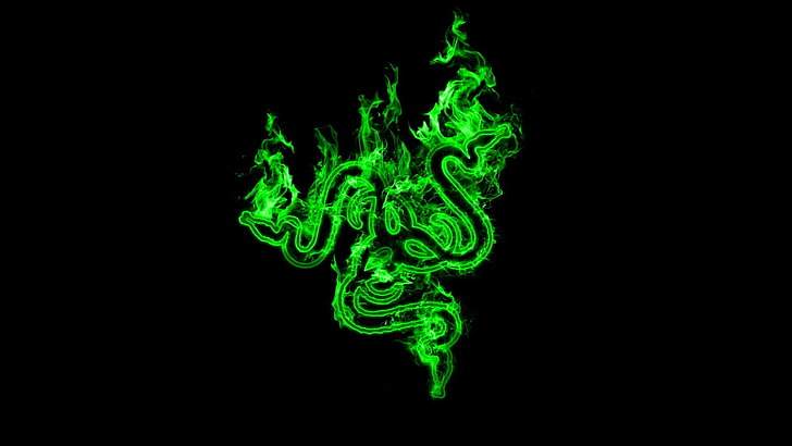 Razer, studio shot, cut out, copy space, multi colored Free HD Wallpaper