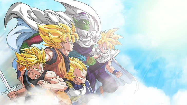 Shallot DragonBall, son, kitty, gohan, art Free HD Wallpaper