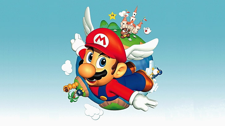 Super Mario 64 Mods, games, Video, art, video Free HD Wallpaper