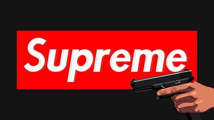 Supreme Logo Sticker, social issues, studio shot, arts culture and entertainment, supreme Free HD Wallpaper