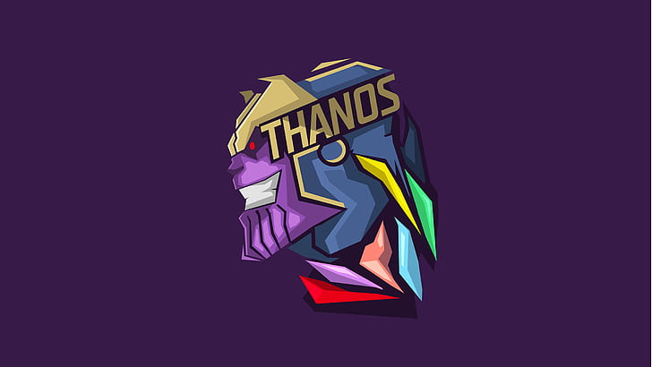 Thanos Art, superheroes, artist, artwork, digital art Free HD Wallpaper