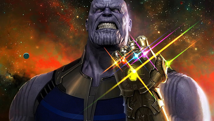 Thanos Infinity War Movie, avengers infinity war, comics, fantasy, marvel Free HD Wallpaper