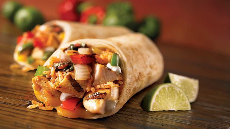 Baja Fresh Food, closeup, stuffed, tacos, readytoeat Free HD Wallpaper