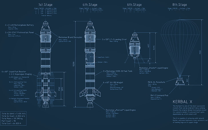 Blueprint of Rocket, black color, indoors, data, graph